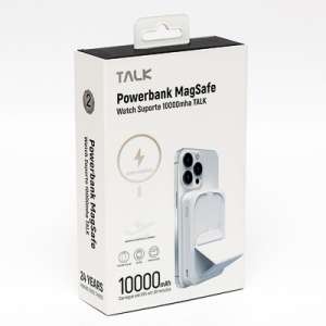 CARREGADOR POR INDUÇÃO – 10000MAH – 30 MINUTOS