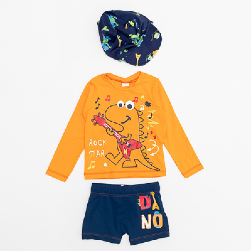 KIT 3 PEÇAS (BONÉ/ CAMISETA/ SHORTS 2T)