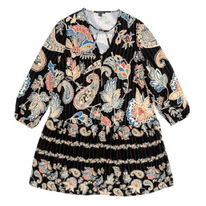 VESTIDO CURTO ESTAMPADO FATIMA LUREY