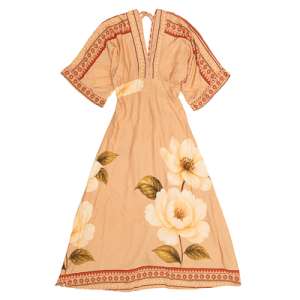 VESTIDO LONGO – ESTAMPA FLOR CAMÉLIA